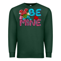 Sports Green be mine valentine Premium Sweatshirt - AdoDesignShop