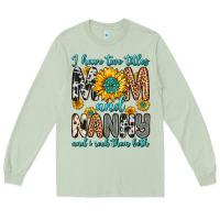 Matcha i have two titles mom and nanny and i rock them bo Long Sleeve Tee - Zillion Design Studio