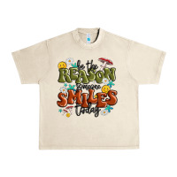 Sandshell be the reason someone smiles today Urban Heavy Tee - MaliasSmallBusiness