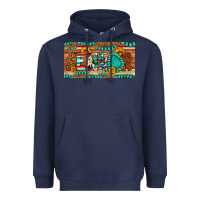 Navy senior 2024 Heavyweight Hoodie - Artiststas
