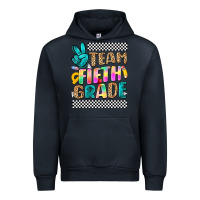 Navy team fifth grade Urban Hoodie - NancyCooperArtShop