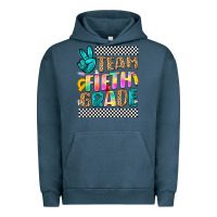 Pigment Midnight Navy team fifth grade Urban Hoodie - NancyCooperArtShop