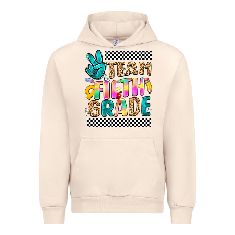 Team Fifth Grade Urban Hoodie by NancyCooperArtShop | Teevron