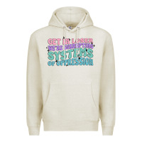 Oatmeal Heather get in loser we're disrupting systems of oppressio Premium Hoodie - MaliasSmallBusiness