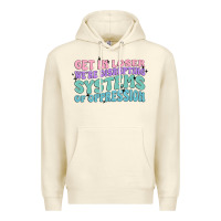 Sandshell get in loser we're disrupting systems of oppressio Premium Hoodie - MaliasSmallBusiness