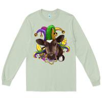 Matcha mardi gras baby cow Long Sleeve Tee - RanaPortraitStore