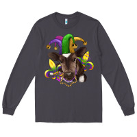 Smoke mardi gras baby cow Long Sleeve Tee - RanaPortraitStore