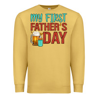 Antique Gold my first father's day Premium Sweatshirt - Artiststas