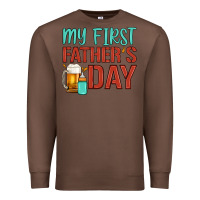 Chestnut my first father's day Premium Sweatshirt - Artiststas