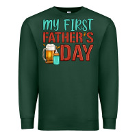 Sports Green my first father's day Premium Sweatshirt - Artiststas