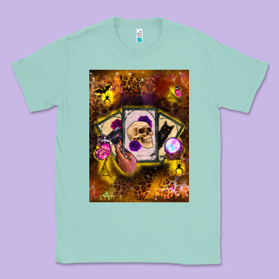 Tarot Cards Classic Tee Designed By Bundleandbundleshop