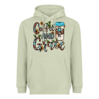 Matcha coffee and grace Heavyweight Hoodie - JahusDesignShop