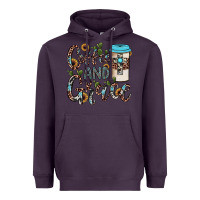 Plum coffee and grace Heavyweight Hoodie - JahusDesignShop
