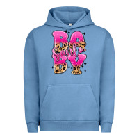 Pigment Pebble Blue santa baby Urban Hoodie - MaliasSmallBusiness