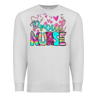 Dove Grey proud nurse Premium Sweatshirt - BundleAndBundleShop