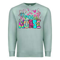 Seafoam proud nurse Premium Sweatshirt - BundleAndBundleShop