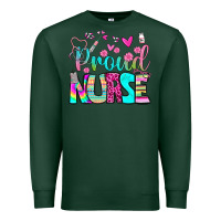 Sports Green proud nurse Premium Sweatshirt - BundleAndBundleShop