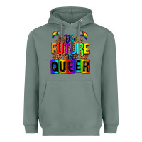 Sage the fuuture is queer Heavyweight Hoodie - AdoDesignShop