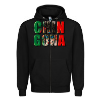 Black chingona Zipper Hoodie - CTS Tumbler Store