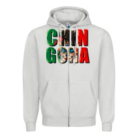 Dove Grey chingona Zipper Hoodie - CTS Tumbler Store