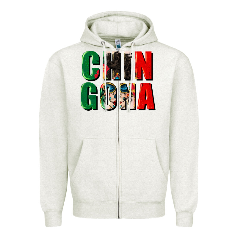 Chingona Zipper Hoodie by CTS Tumbler Store | Teevron