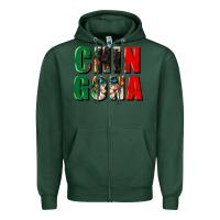 Sports Green chingona Zipper Hoodie - CTS Tumbler Store