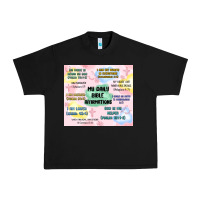 Black daily bible affirmations Urban Heavy Tee - MaliasSmallBusiness
