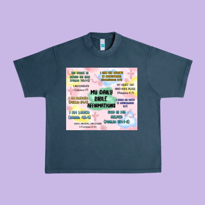 Urban Heavy Tee daily bible affirmations