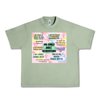 Oil Green daily bible affirmations Urban Heavy Tee - MaliasSmallBusiness