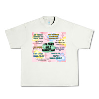 Pistachio daily bible affirmations Urban Heavy Tee - MaliasSmallBusiness