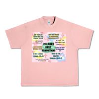 Salmon daily bible affirmations Urban Heavy Tee - MaliasSmallBusiness