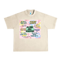 Sandshell daily bible affirmations Urban Heavy Tee - MaliasSmallBusiness