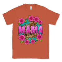 Copper mama leopard background Classic Tee - texasbilliewilder