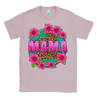 Lilac mama leopard background Classic Tee - texasbilliewilder