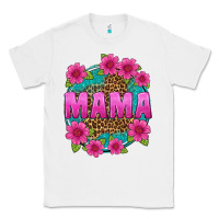 White mama leopard background Classic Tee - texasbilliewilder