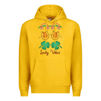 Lemon lucky vibes st. patrick's day Premium Hoodie - MaliasSmallBusiness