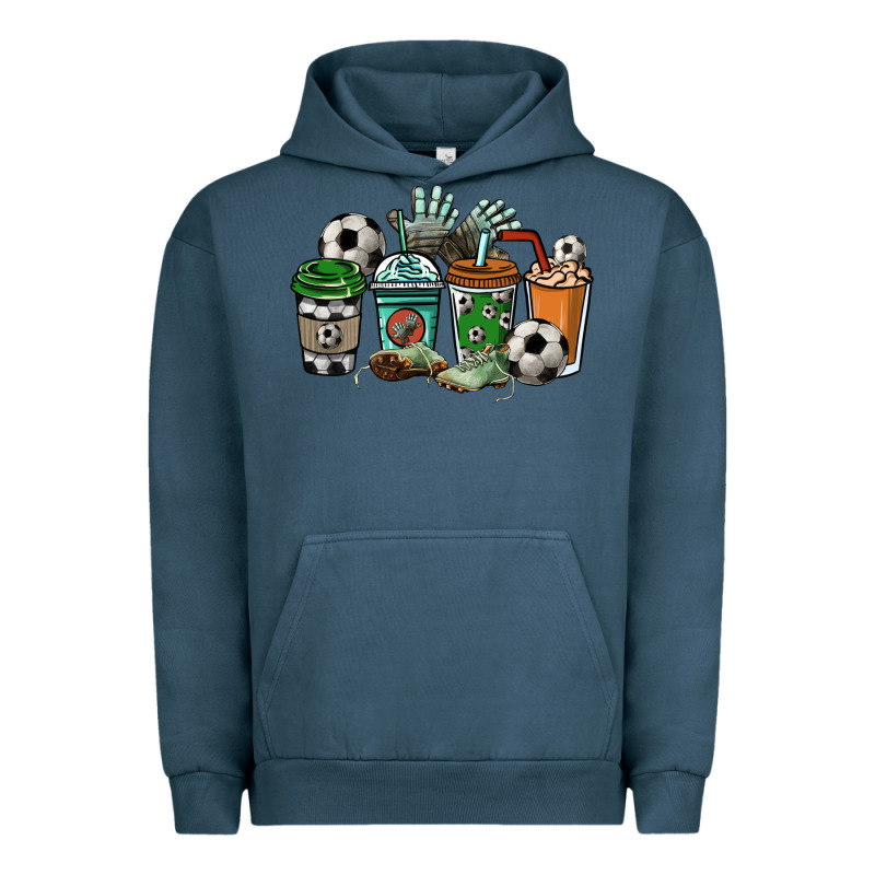 Soccer Coffee Cups Urban Hoodie by NancyCooperArtShop | Teevron