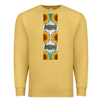 Antique Gold mimi sunflower leopard  pen wrap Premium Sweatshirt - Artiststas