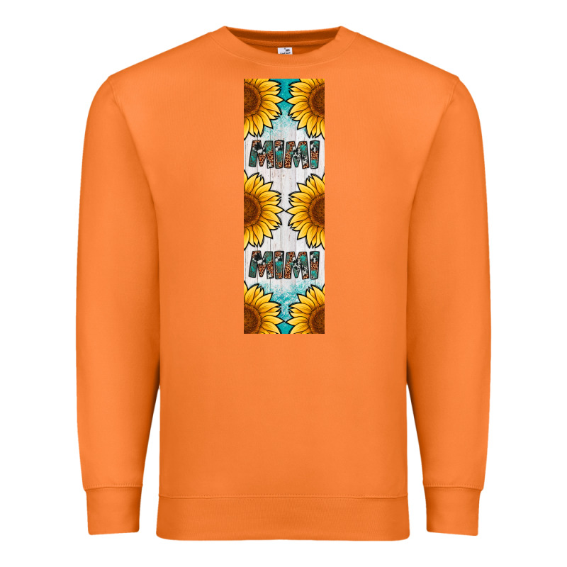 Mimi Sunflower Leopard  Pen Wrap Premium Sweatshirt by Artiststas | Teevron