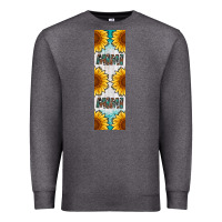 Charcoal Heather mimi sunflower leopard  pen wrap Premium Sweatshirt - Artiststas