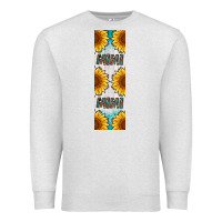 Oatmeal Heather mimi sunflower leopard  pen wrap Premium Sweatshirt - Artiststas