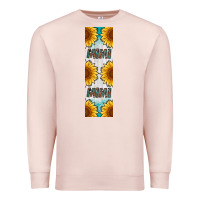 Pale Pink mimi sunflower leopard  pen wrap Premium Sweatshirt - Artiststas