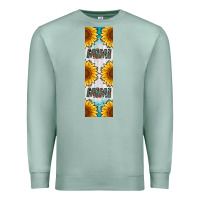 Seafoam mimi sunflower leopard  pen wrap Premium Sweatshirt - Artiststas