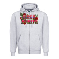 Heather Grey chica bonita Zipper Hoodie - CTS Tumbler Store