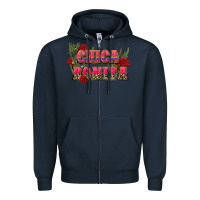 Navy chica bonita Zipper Hoodie - CTS Tumbler Store