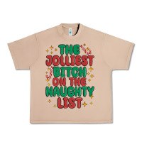 Burro the jolliest bitch on the naughty list Urban Heavy Tee - MaliasSmallBusiness