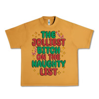 Peanut Butter the jolliest bitch on the naughty list Urban Heavy Tee - MaliasSmallBusiness