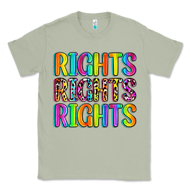 Rights Rights Rights (pride) Classic Tee by Zillion Design Studio | Teevron