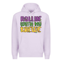 Lilac rollin with my krewe Premium Hoodie - MaliasSmallBusiness