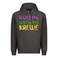 Smoke rollin with my krewe Premium Hoodie - MaliasSmallBusiness